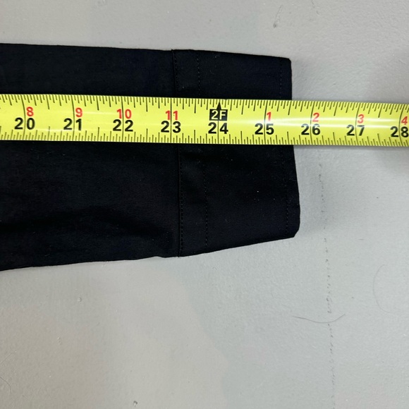 Versace Men’s Black Button-Down Shirt Gold Medusa Greek Key Logo Size XL Luxury - Picture 10 of 11